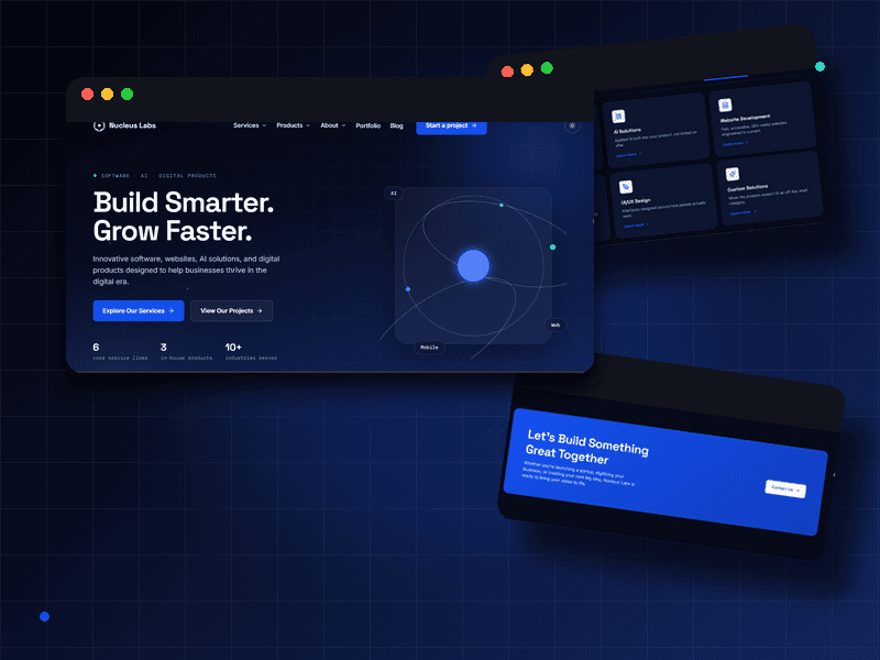 Company Profile Website